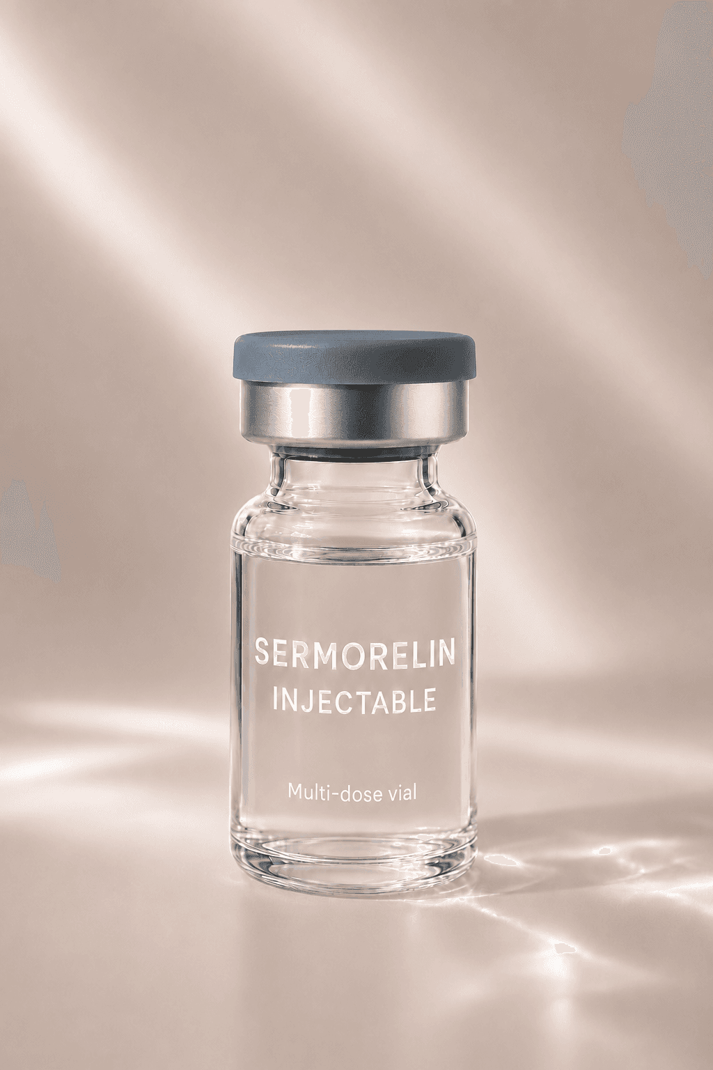 Sermorelin compounded multi-dose vial